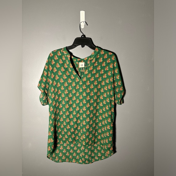 Cabi Stevie Floral Blouse Womens Size Medium - Picture 3 of 6
